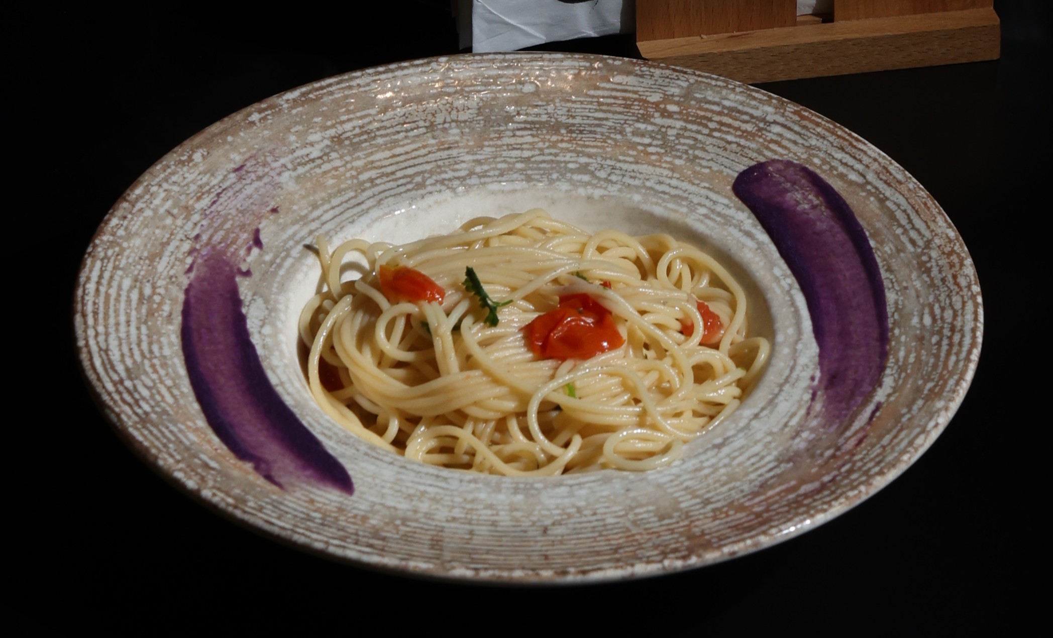 Shpageti Aglio e Olio (Djegës)